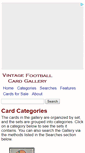 Mobile Screenshot of footballcardgallery.com